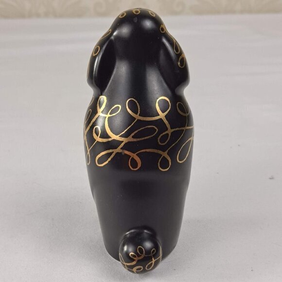 Lenox x Kate Spade White Cat & Black Dog Salt & Pepper Shakers Porcelain EUC - Picture 10 of 13